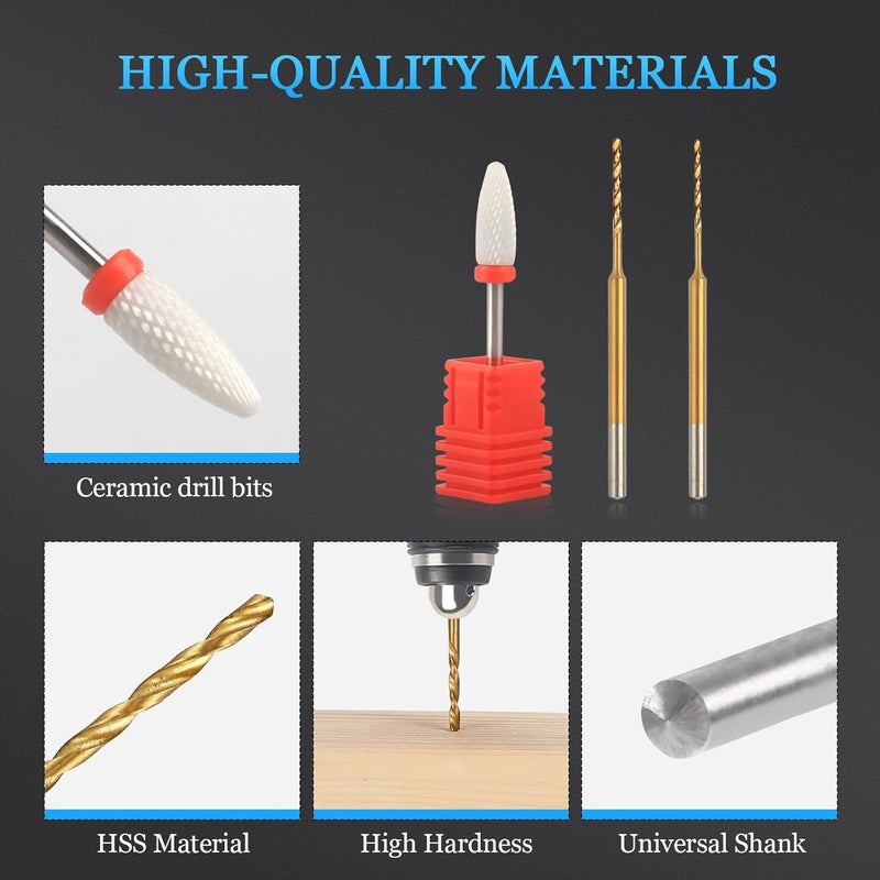 Cykelith Engraving Pen Kit Rechargeable Cordless Engraver Pen Kit Mini DIY Electric Etching Machines Rotary Tool for Carving Jewelry Stone Wood Glass Metal Plastic (57pc) - Image 4